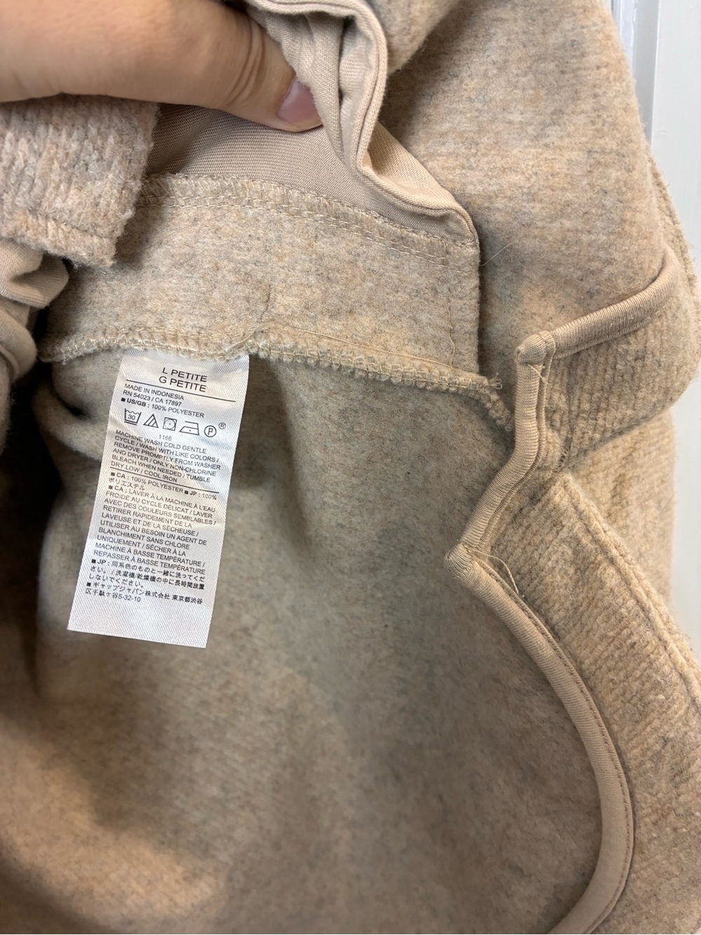 Banana Republic Shacket oatmeal tan pockets fall autumn - Picture 6 of 6